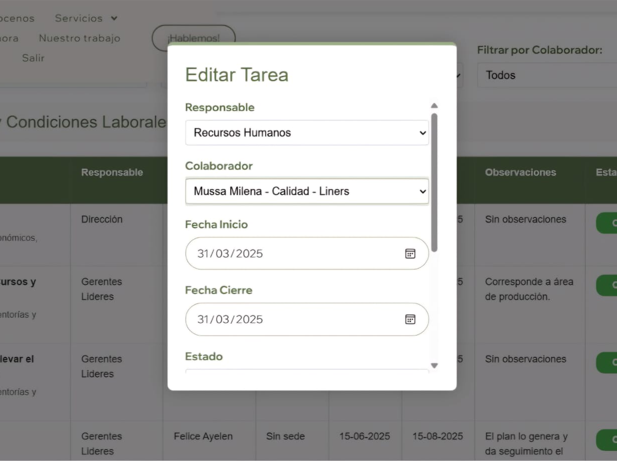 Reportes plataforma de transformación cultural - Análisis de métricas en tiempo real